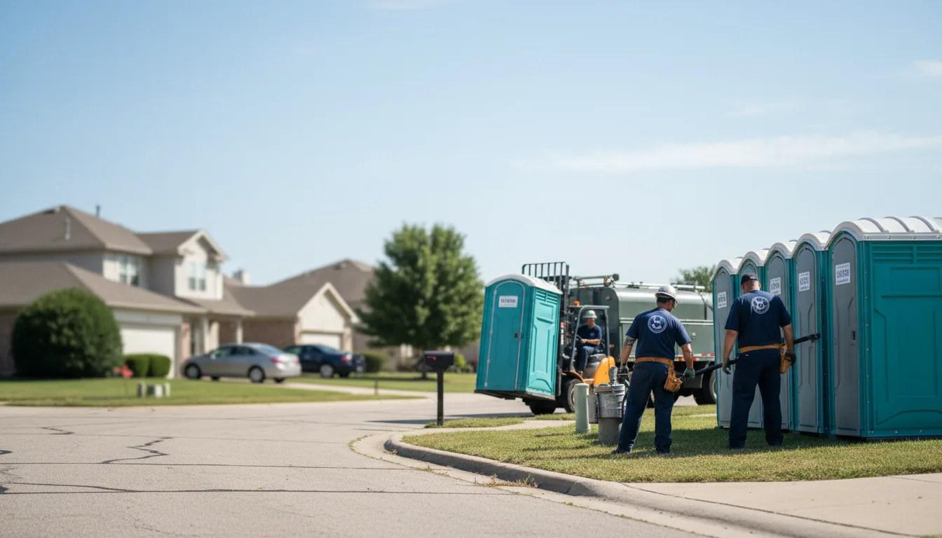 Porta Potty Rental in Enderlin, ND near me